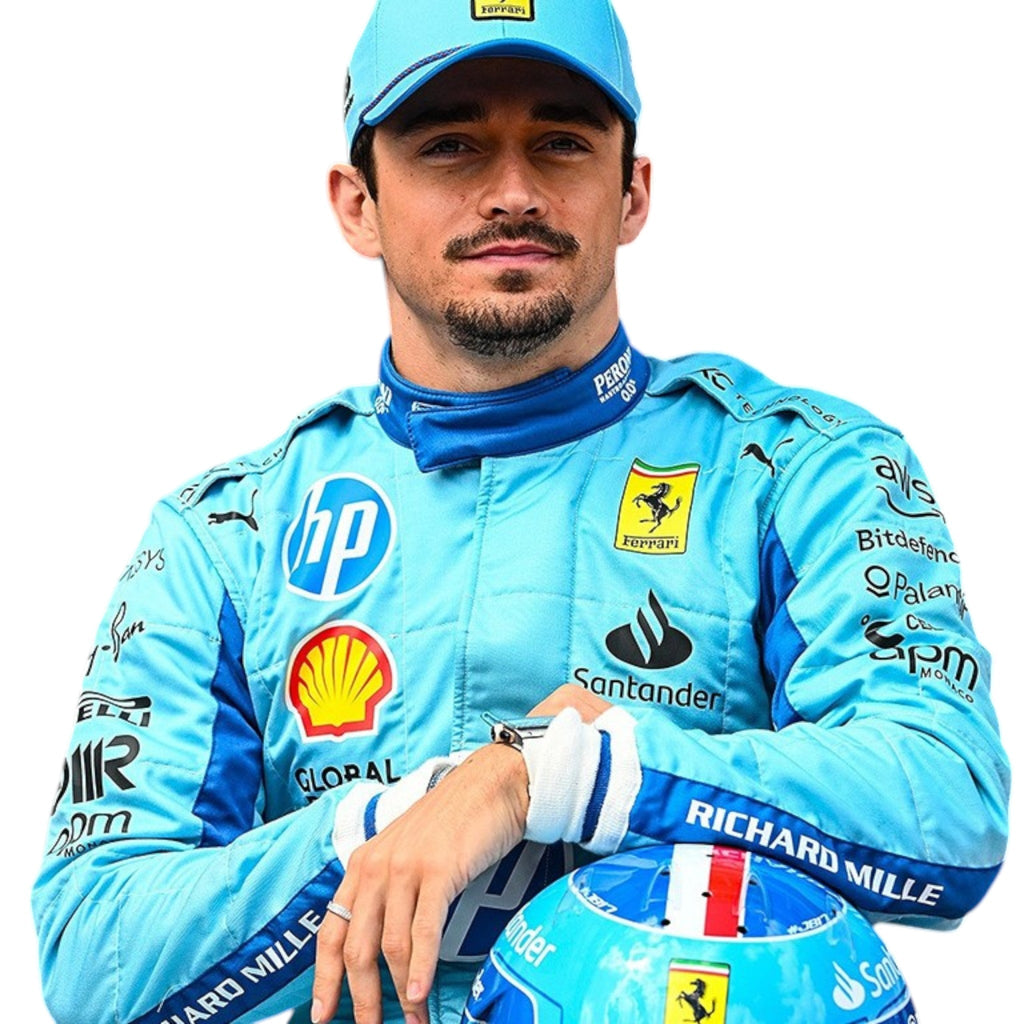 Charles Leclerc 2024 Ferrari Miami GP F1 Race Suit - Reaxion Racegear image 6