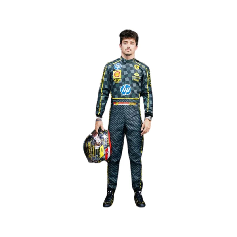 Charles Leclerc Ferrari 2024 HP Italy GP F1 Racing Suit