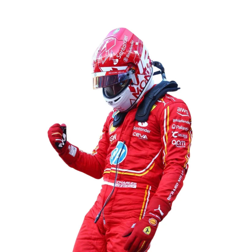 Charles Leclerc Ferrari 2024 Hp Monaco GP F1 Racing Suit