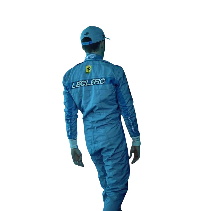 Charles Leclerc Ferrari 2024 Miami Grand Prix F1 Racing Suit