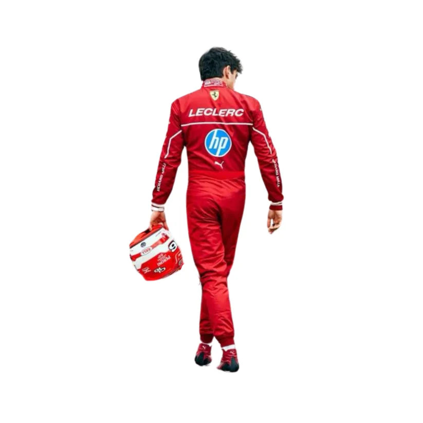 Charles Leclerc Ferrari 2025 F1 Racing Suit
