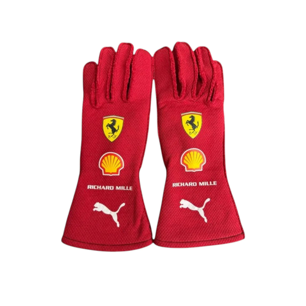 Charles Leclerc 2025 Ferrari F1 Racing Gloves - Reaxion Racegear image 1