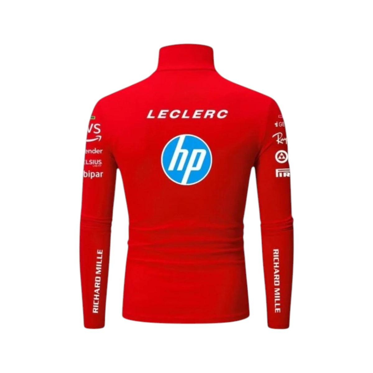 Charles Leclerc 2025 Ferrari F1 Undershirt (Red) - Reaxion Racegear image 2