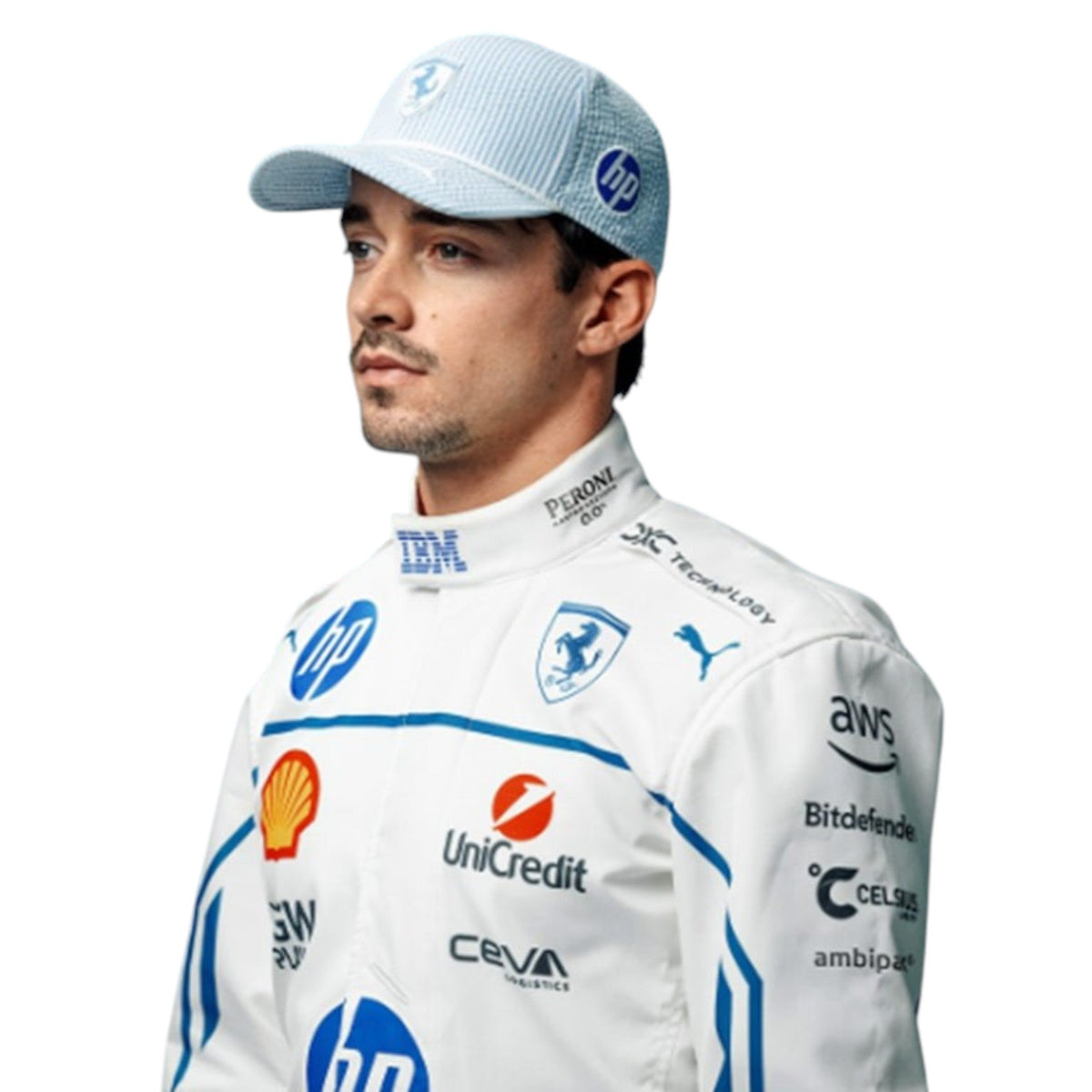Charles Leclerc 2025 Ferrari Monaco GP F1 Race Suit - Reaxion Racegear image 1