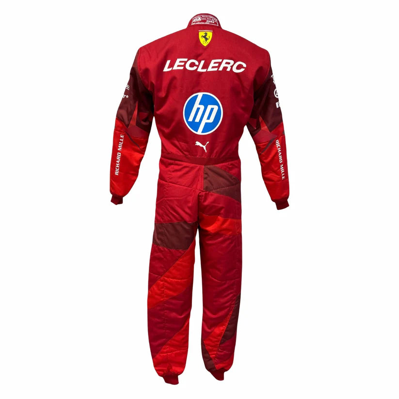 Charles Leclerc Ferrari 2025 Las Vegas GP F1 Racing Suit