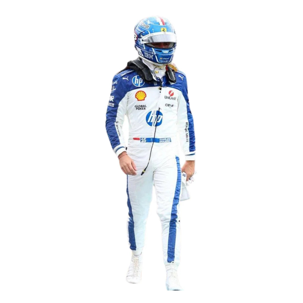 Charles Leclerc Ferrari 2025 Miami GP F1 Racing Suit