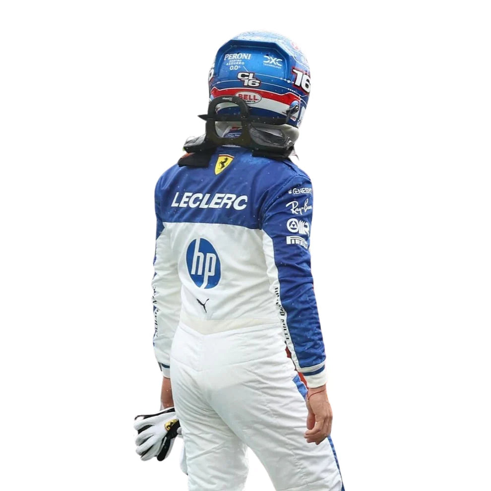 Charles Leclerc Ferrari 2025 Miami GP F1 Racing Suit
