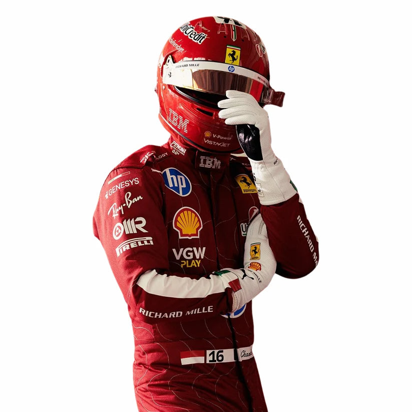 Charles Leclerc Ferrari 2025 Monza GP F1 Racing Suit