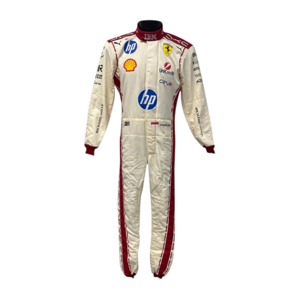 Charles Leclerc 2026 Ferrari Monaco GP F1 Race Suit - Reaxion Racegear image 10