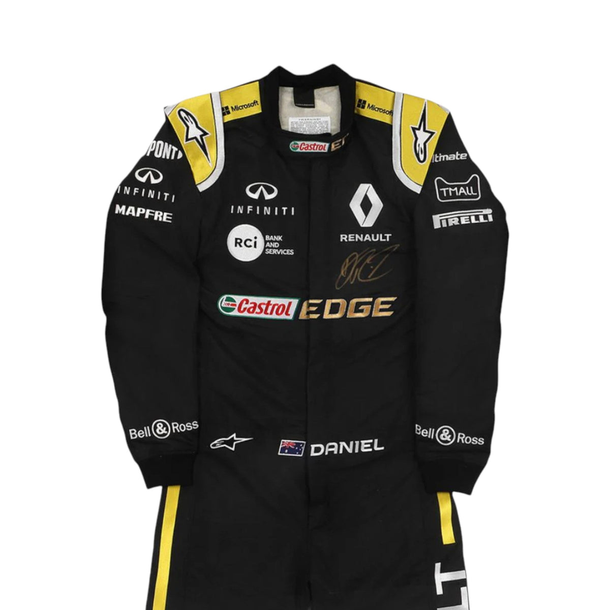 Daniel Ricciardo 2019 Renault F1 Race Suit - Reaxion Racegear image 3