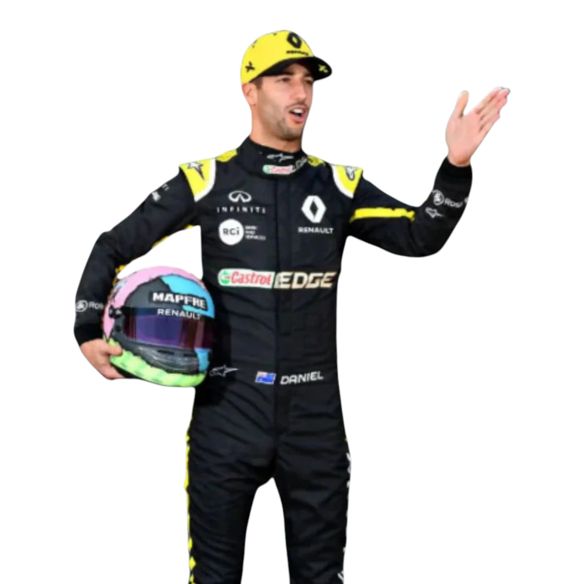 Daniel Ricciardo 2019 Renault F1 Race Suit - Reaxion Racegear image 2