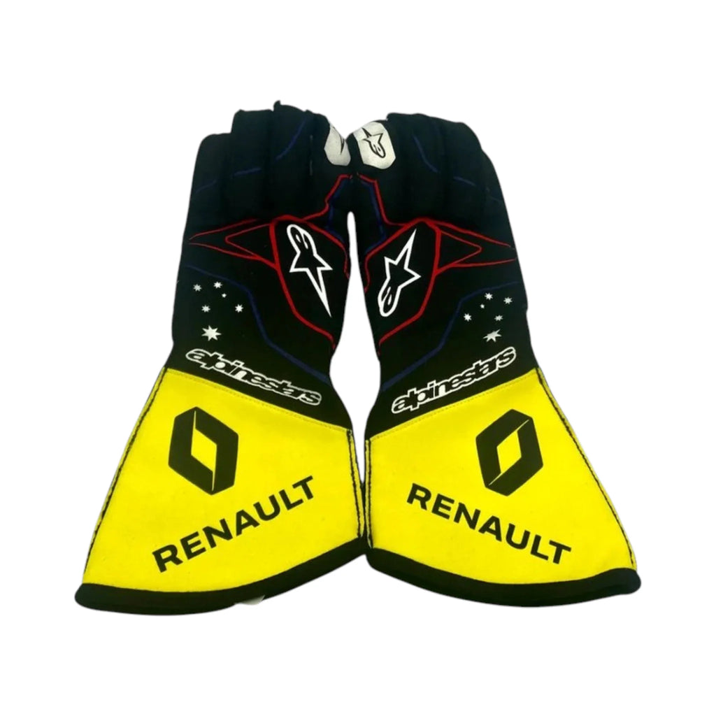 Daniel Ricciardo 2020 Renault F1 Racing Gloves - Reaxion Racegear image 1