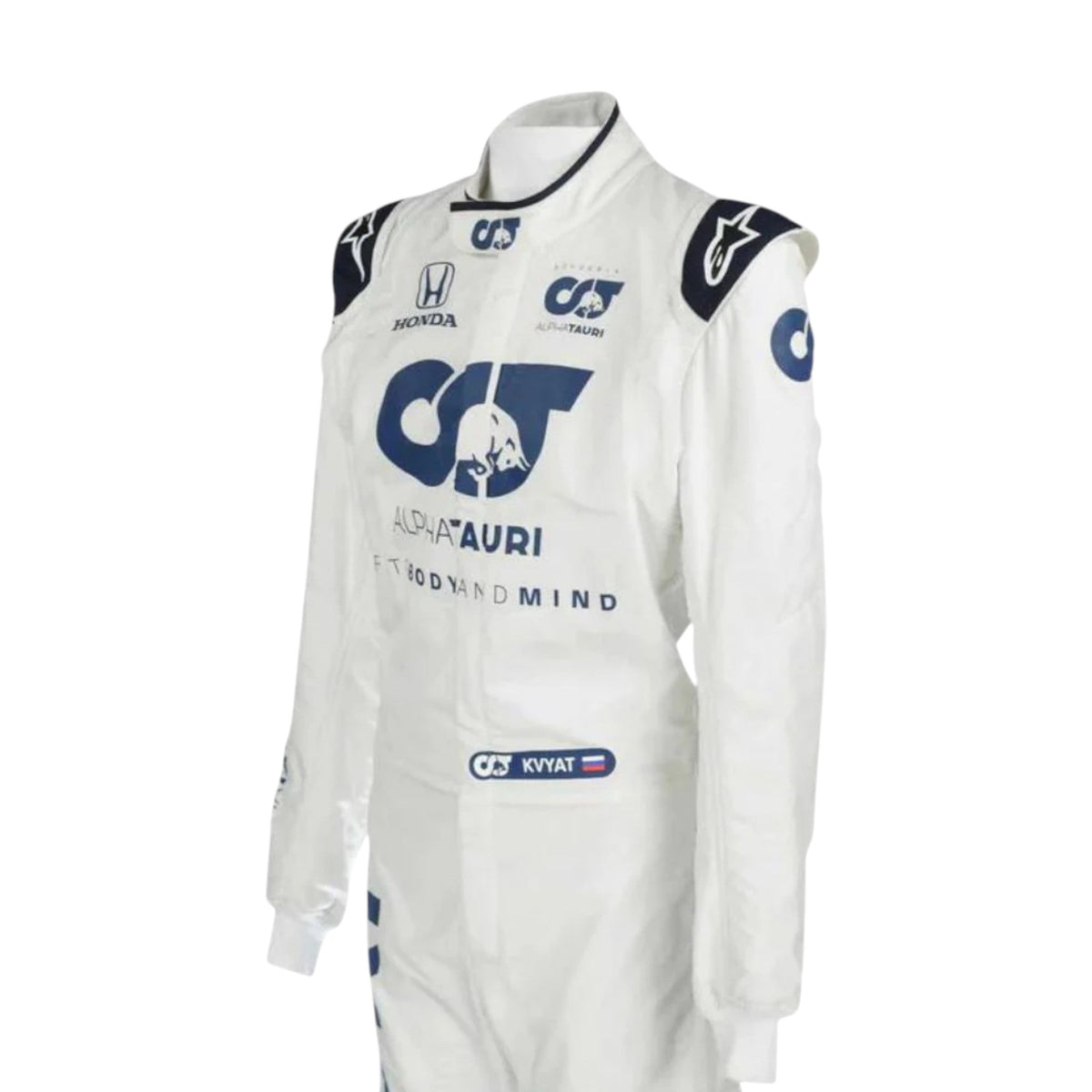 Daniil Kvyat 2020 Alphatauri F1 Race Suit - Reaxion Racegear image 2