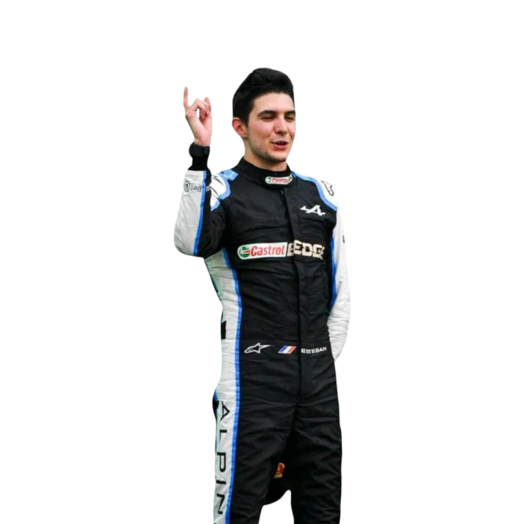 Esteban Ocon 2021 Alpine F1 Race Suit - Reaxion Racegear image 3