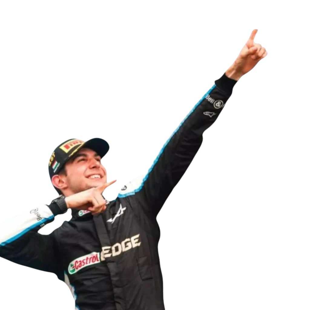 Esteban Ocon 2021 Alpine F1 Race Suit - Reaxion Racegear image 4