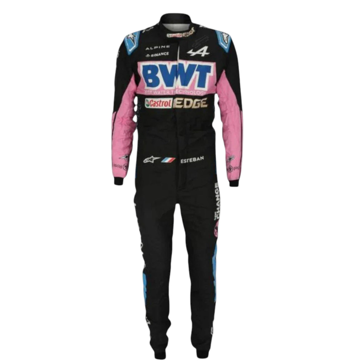Esteban Ocon 2023 BWT Alpine F1 Race Suit - Reaxion Racegear image 1
