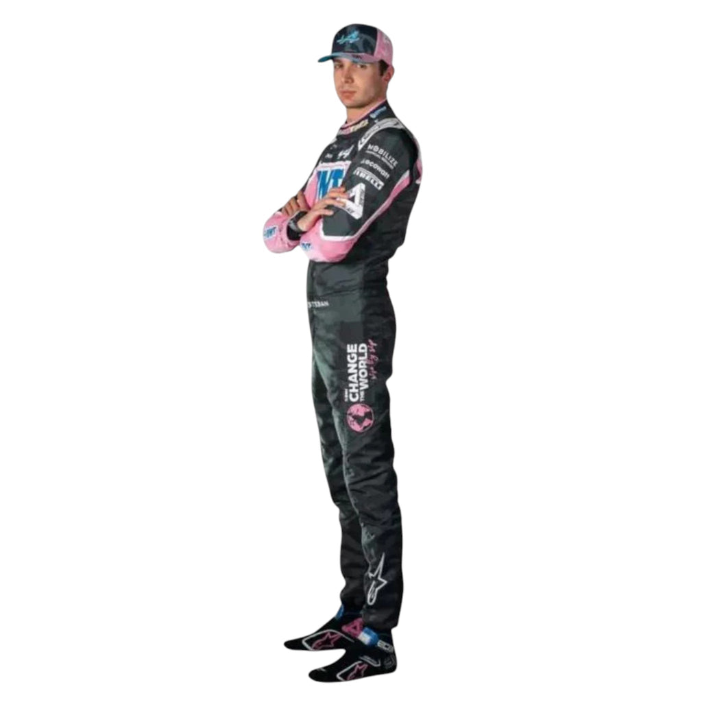 Esteban Ocon 2023 BWT Alpine F1 Race Suit - Reaxion Racegear image 4