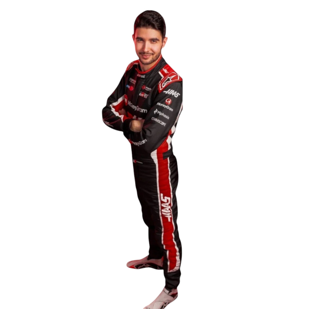 Esteban Ocon 2025 Haas F1 Race Suit - Reaxion Racegear image 4