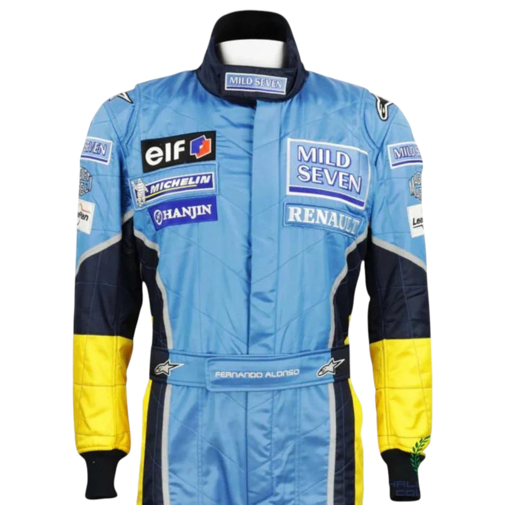 Fernando Alonso 2003 Renault F1 Race Suit - Reaxion Racegear image 2