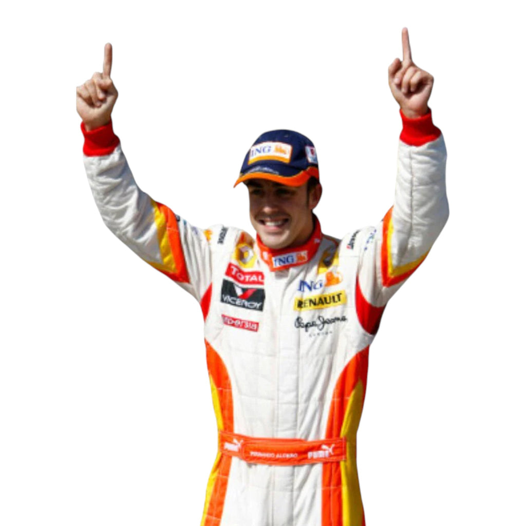 Fernando Alonso 2009 Renault F1 Race Suit - Reaxion Racegear image 2
