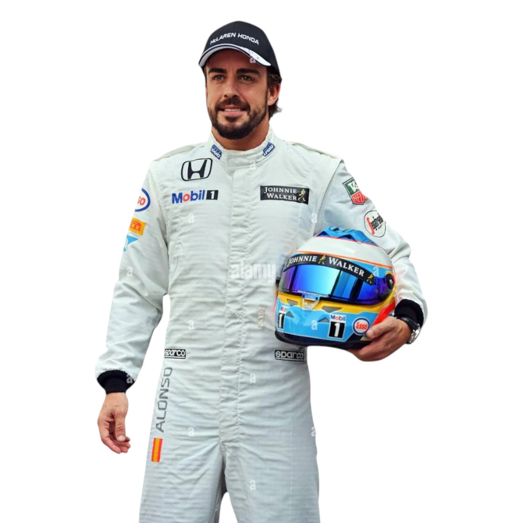 Fernando Alonso 2015 Mclaren F1 Race Suit - Reaxion Racegear image 2
