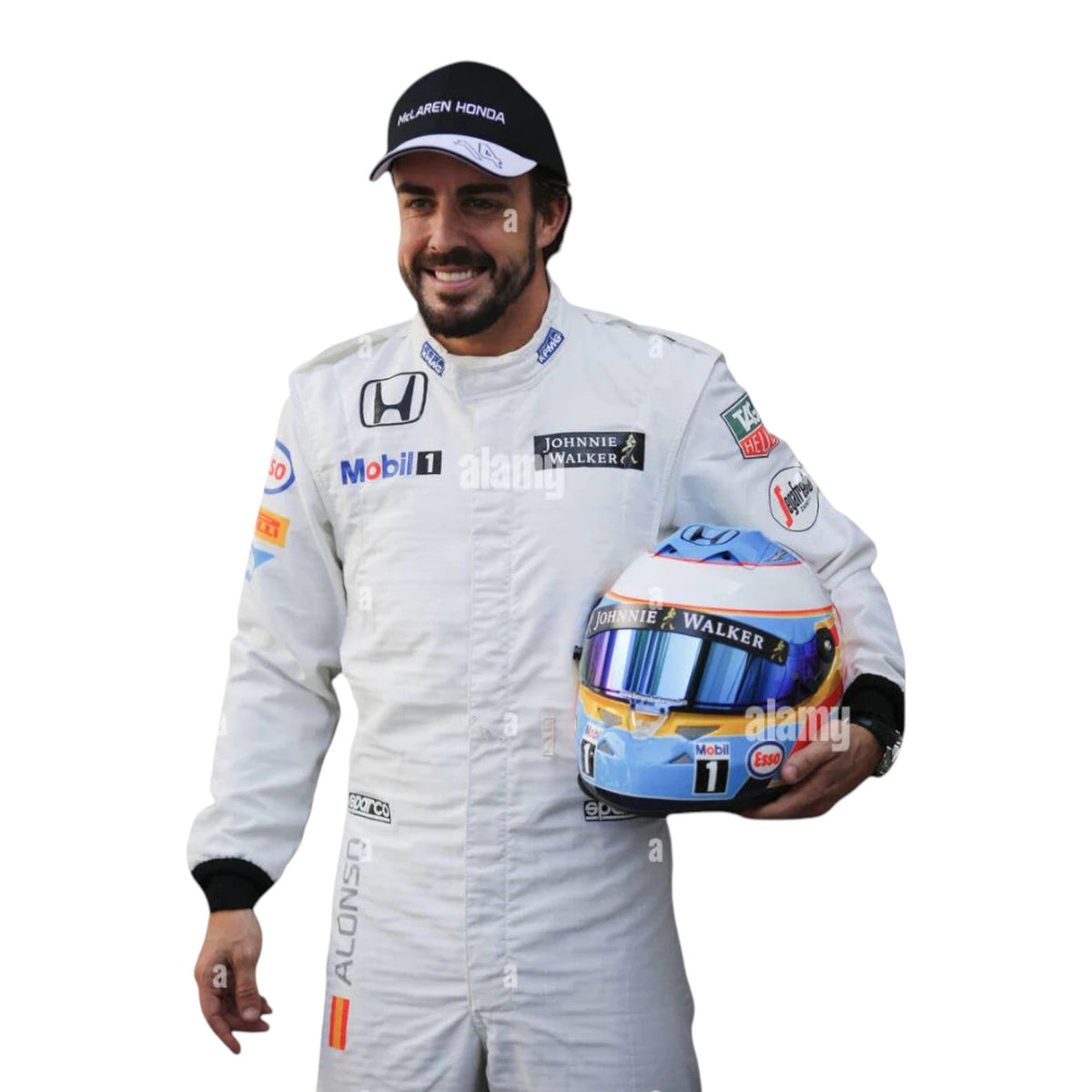 Fernando Alonso 2015 Mclaren F1 Race Suit - Reaxion Racegear image 3