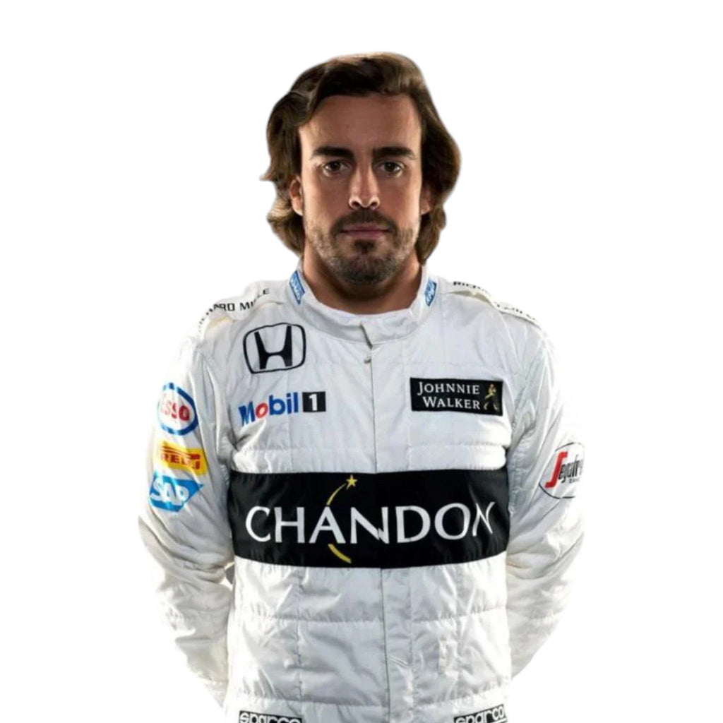 Fernando Alonso 2016 Mclaren F1 Race Suit - Reaxion Racegear image 2