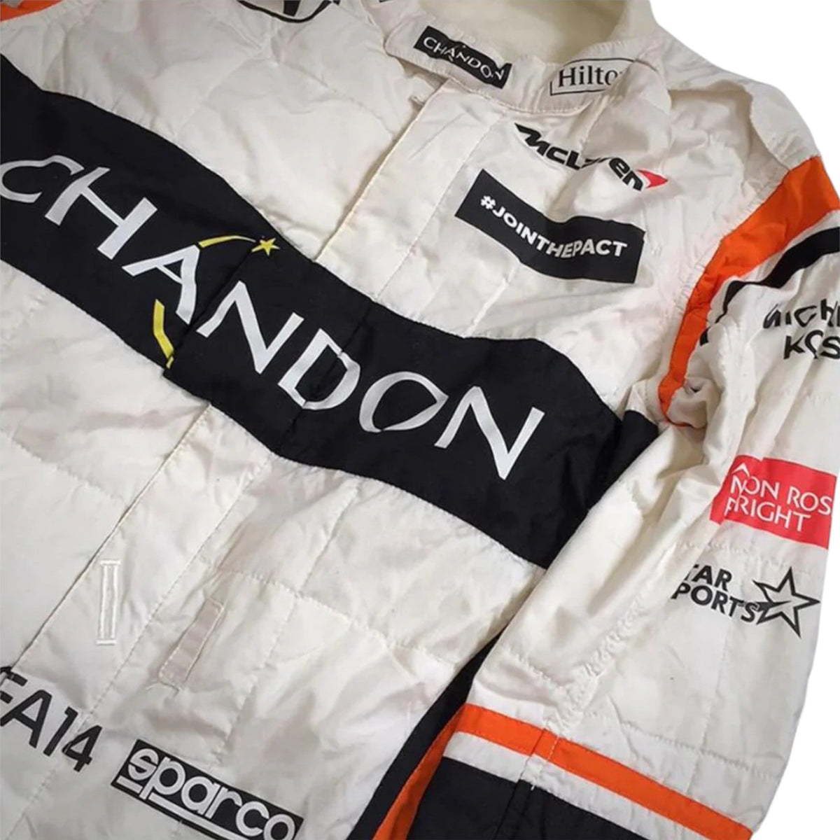 Fernando Alonso 2017 Mclaren F1 Race Suit - Reaxion Racegear image 2
