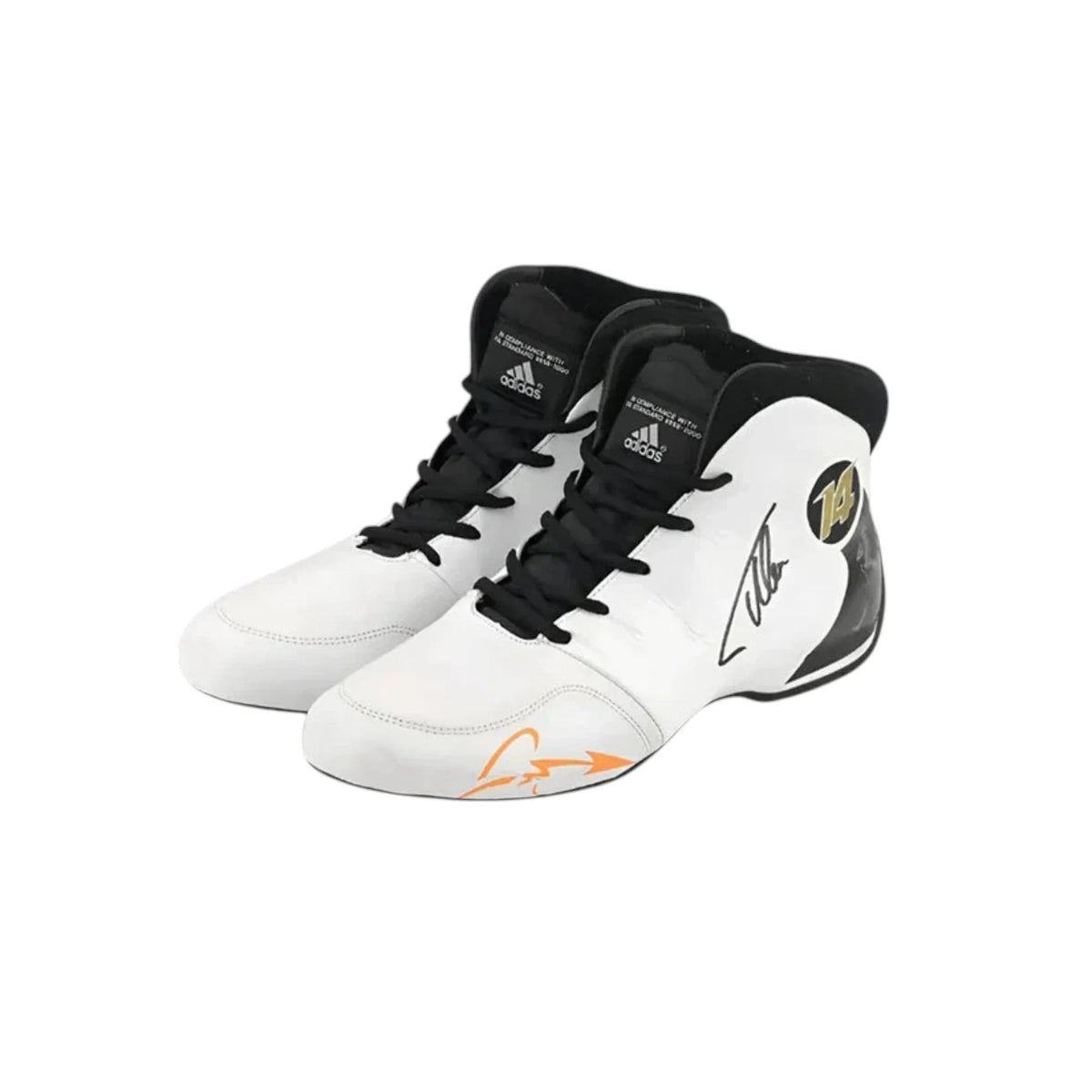 Fernando Alonso 2017 Mclaren F1 Racing Shoes - Reaxion Racegear image 1