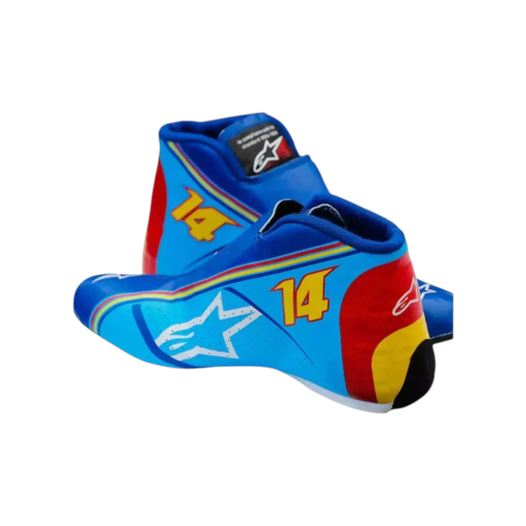 Fernando Alonso 2018 Mclaren 300GP Round 7 F1 Racing Shoes - Reaxion Racegear image 1