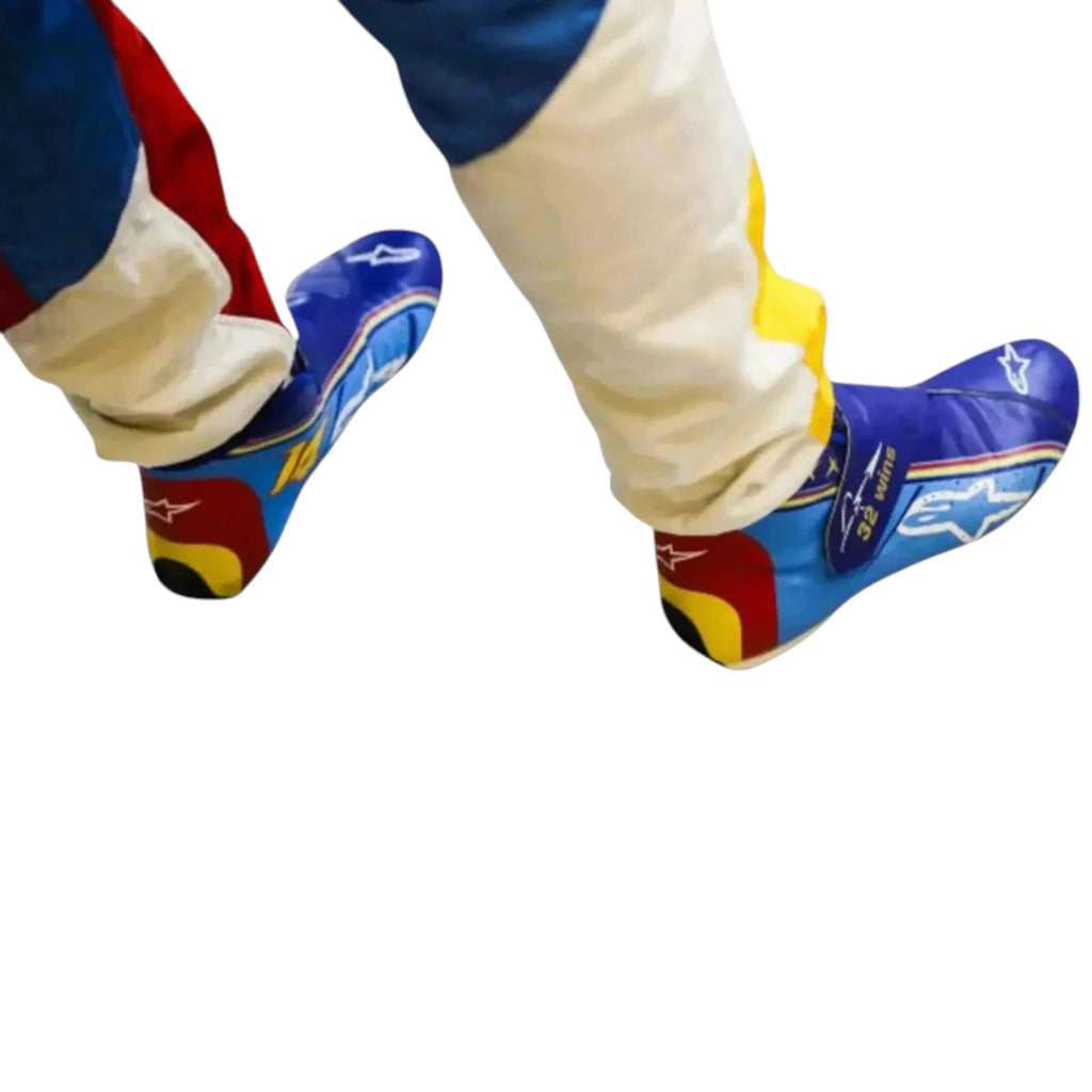 Fernando Alonso 2018 Mclaren 300GP Round 7 F1 Racing Shoes - Reaxion Racegear image 3