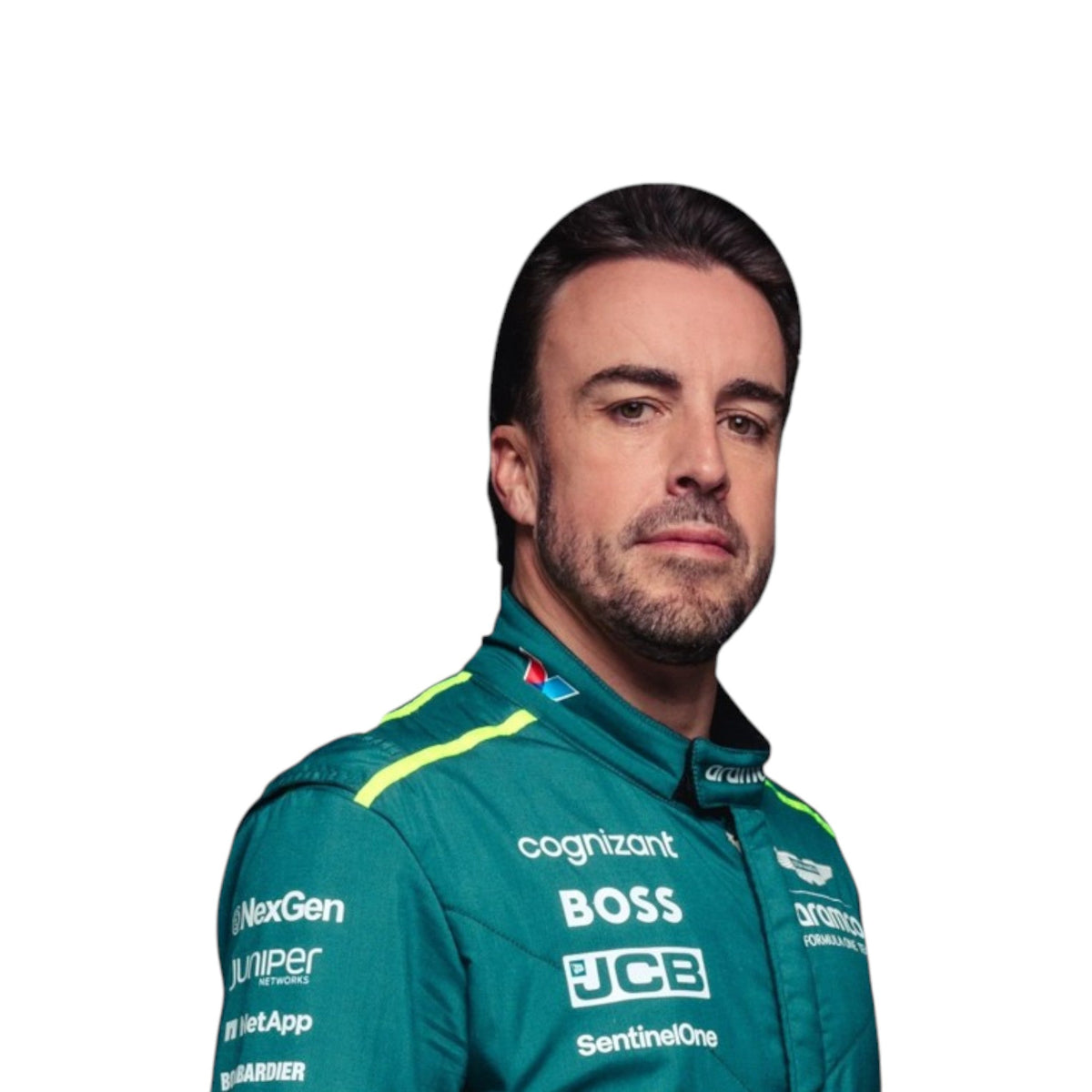 Fernando Alonso 2024 Aston Martin F1 Race Suit - Reaxion Racegear image 2