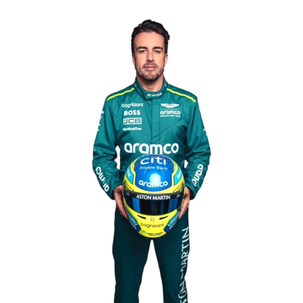 Fernando Alonso 2024 Aston Martin F1 Race Suit - Reaxion Racegear image 4