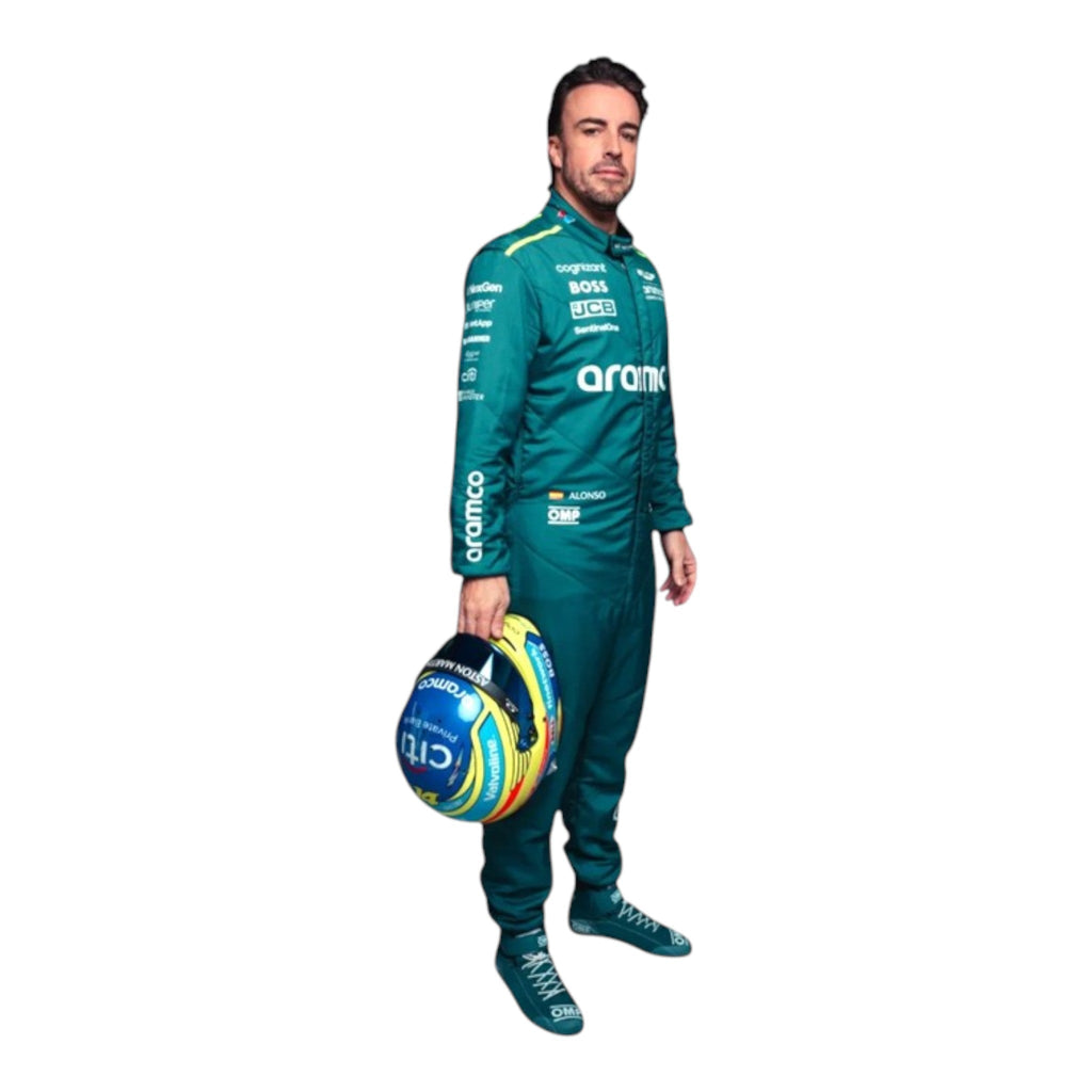 Fernando Alonso 2024 Aston Martin F1 Race Suit - Reaxion Racegear image 5