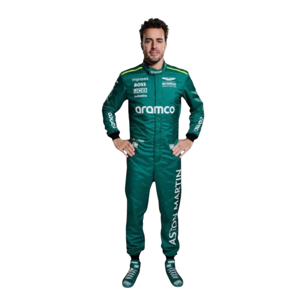Fernando Alonso 2024 Aston Martin F1 Race Suit - Reaxion Racegear image 6