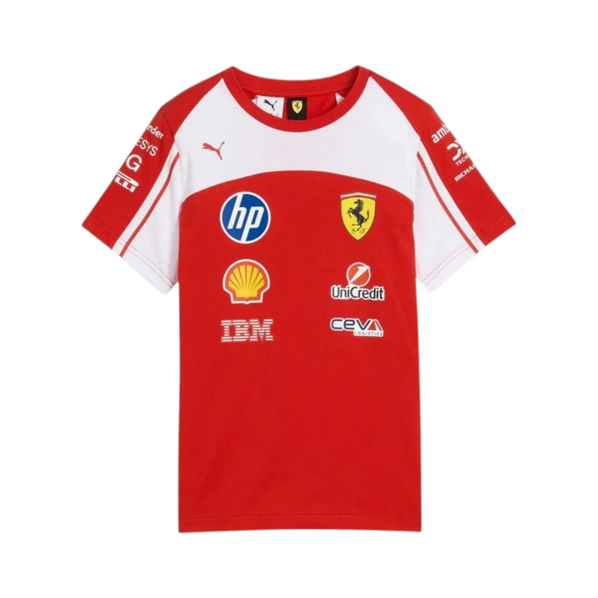 Formula 1 2025 Ferrari Racing T-Shirt - Reaxion Racegear image 1