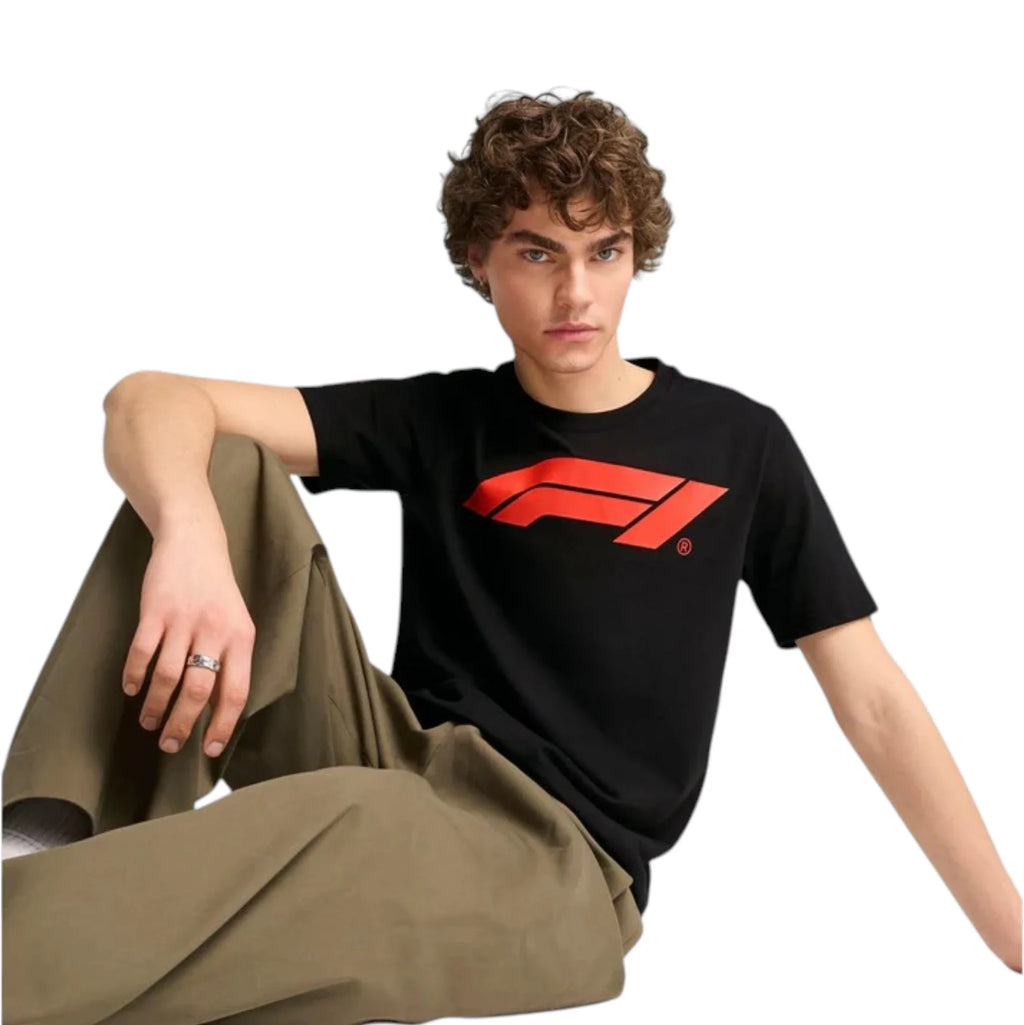 Formula 1 2026 Essentials Men's T-Shirt (Black) - Reaxion Racegear image 4