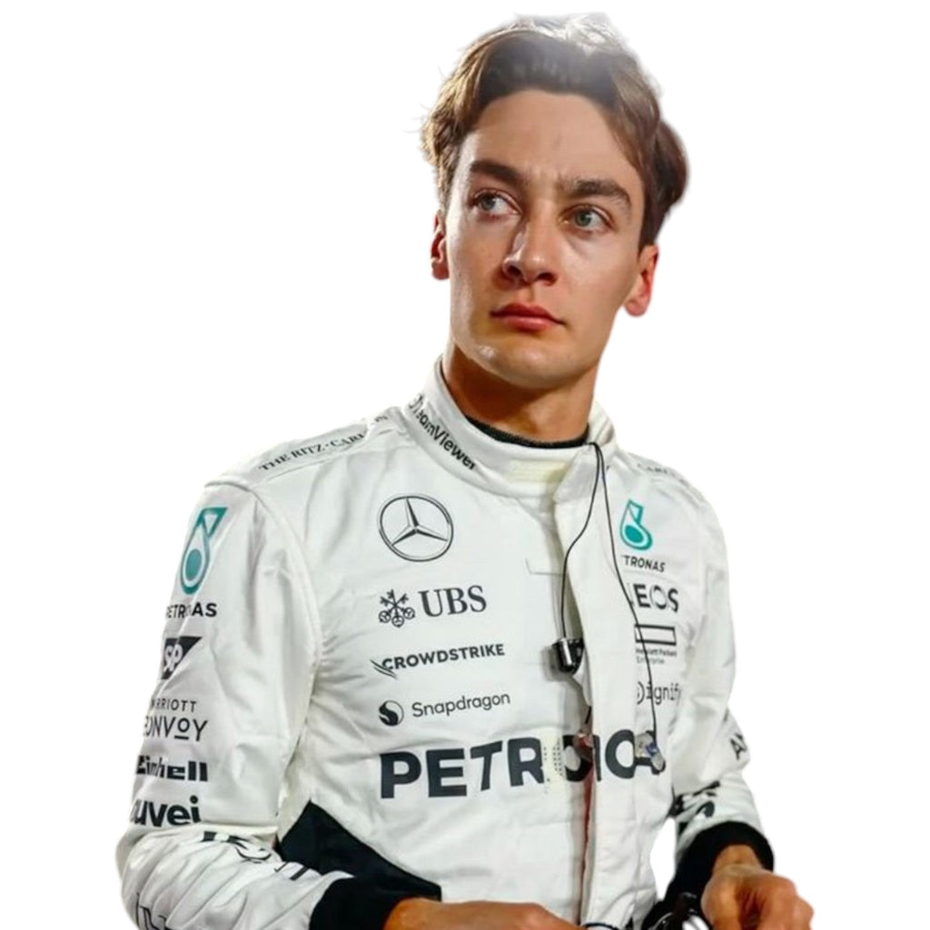 George Russel 2024 Mercedes-AMG Petronas Qatar GP F1 Race Suit - Reaxion Racegear image 3