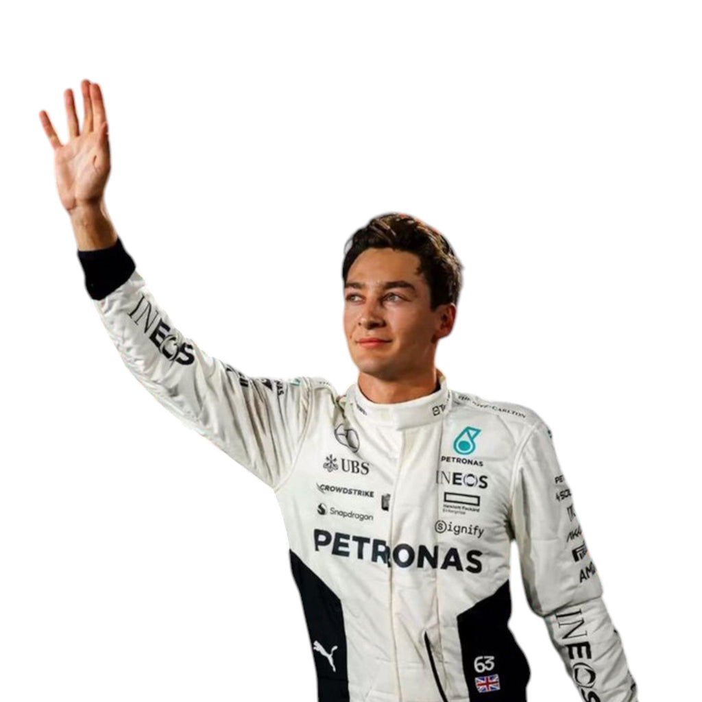 George Russel 2024 Mercedes-AMG Petronas Qatar GP F1 Race Suit - Reaxion Racegear image 4