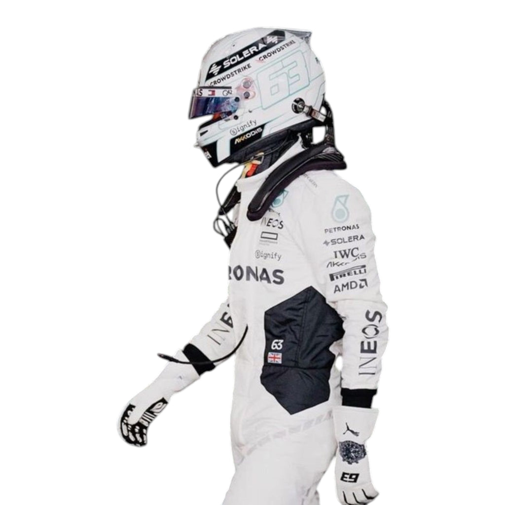 George Russel 2024 Mercedes-AMG Petronas Qatar GP F1 Race Suit - Reaxion Racegear image 6