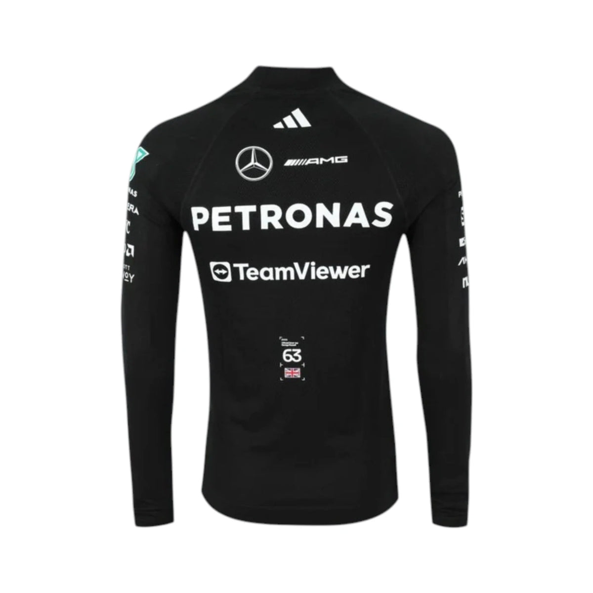 George Russel 2025 Mercedes-AMG Petronas F1 Undershirt - Reaxion Racegear image 2