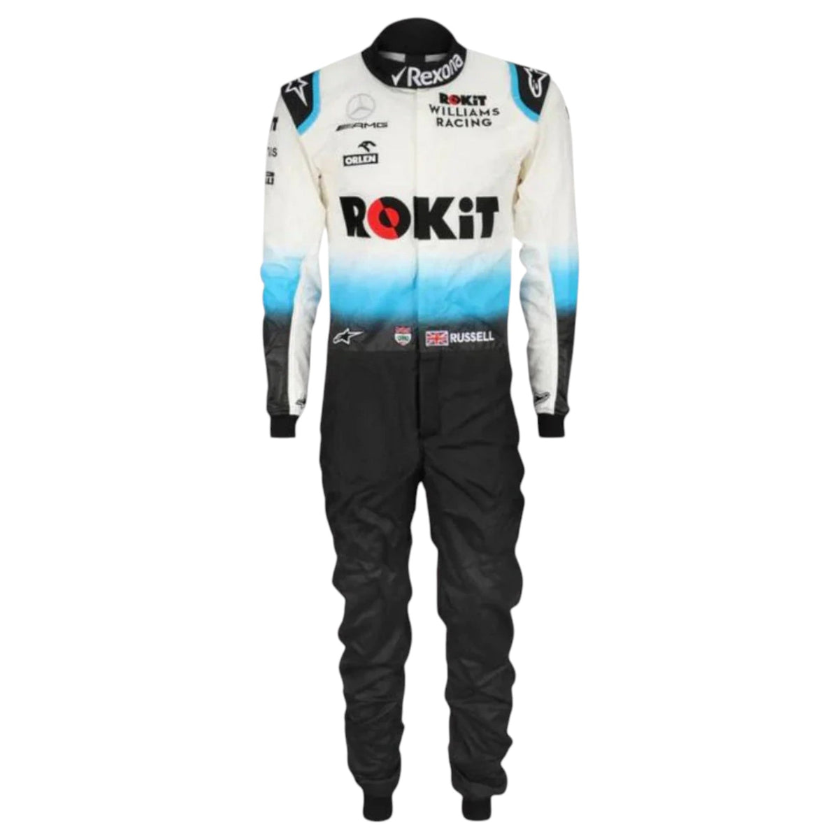 George Russell 2019 Williams F1 Race Suit - Reaxion Racegear image 1