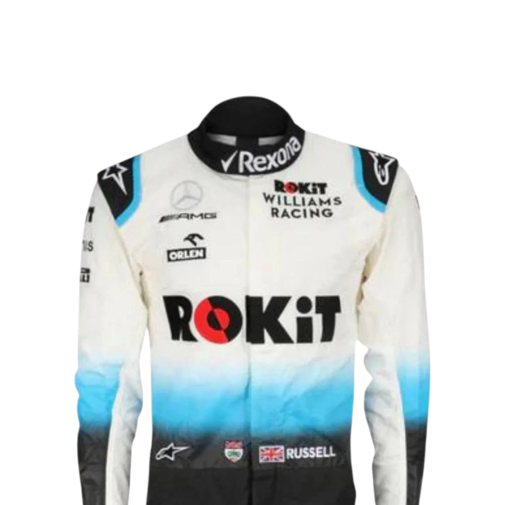 George Russell 2019 Williams F1 Race Suit - Reaxion Racegear image 2