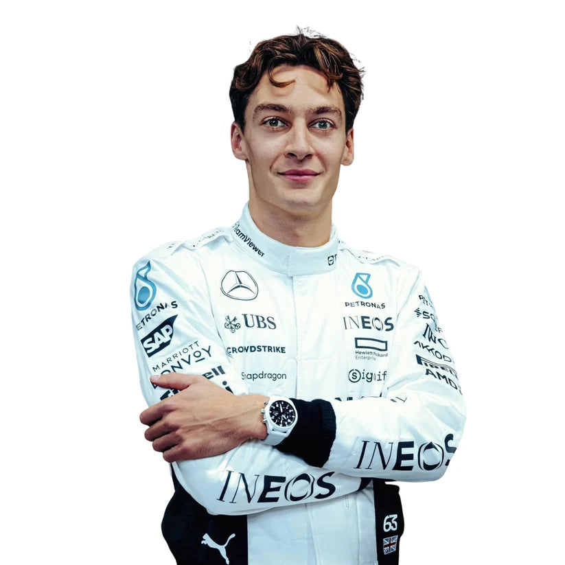 George Russell Mercedes 2024 Qatar GP F1 Racing Suit