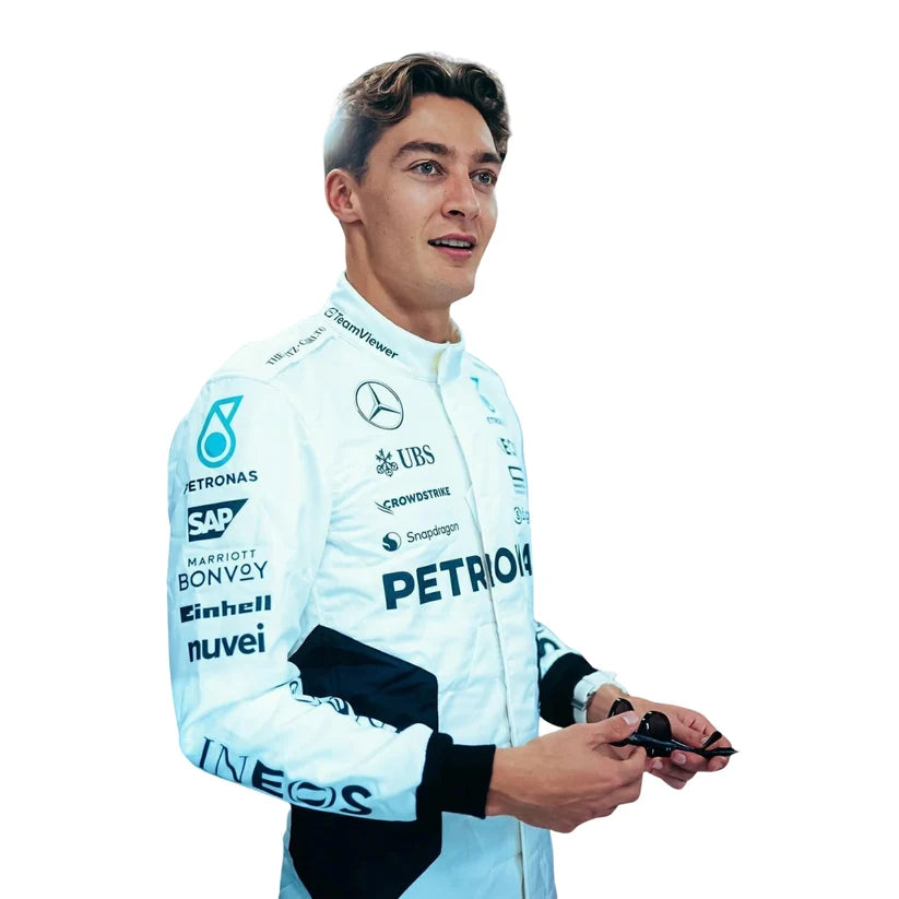 George Russell Mercedes 2024 Qatar GP F1 Racing Suit