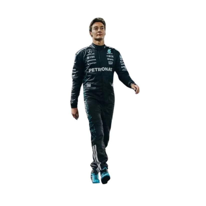 George Russell Mercedes 2025 F1 Racing Suit