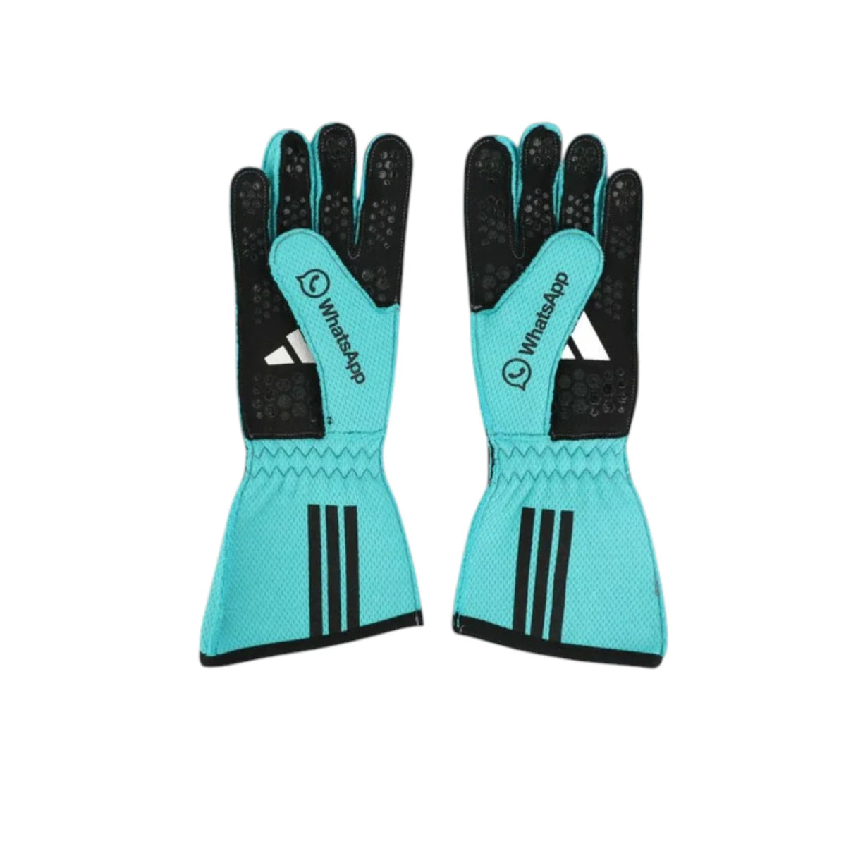 George Russell 2025 Mercedes-AMG Petronas F1 Racing Gloves - Reaxion Racegear image 2