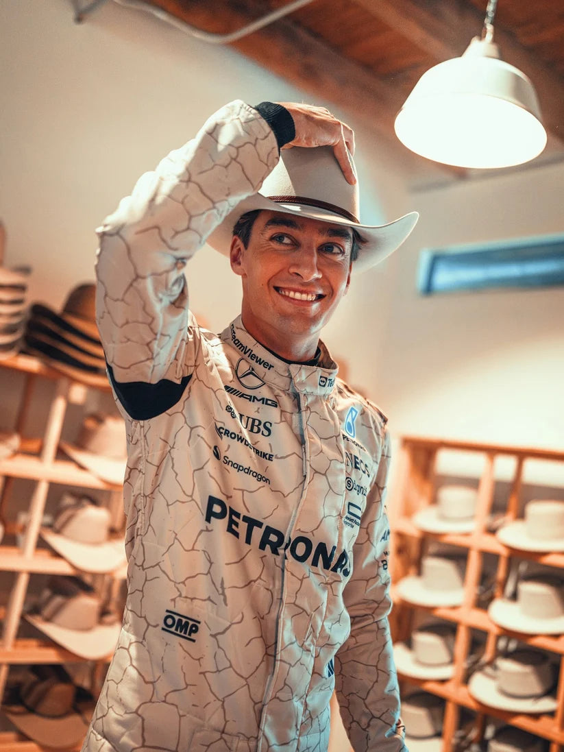 George Russell  Mercedes 2025 USA Austin GP F1 Racing Suit