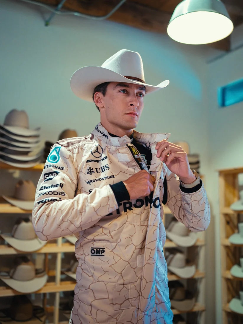 George Russell  Mercedes 2025 USA Austin GP F1 Racing Suit