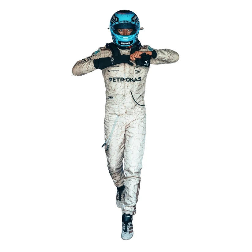 George Russell  Mercedes 2025 USA Austin GP F1 Racing Suit